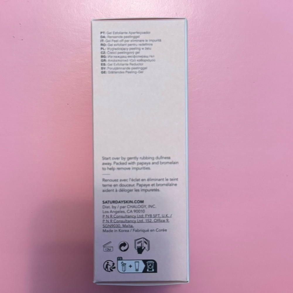 SATURDAY SKIN Rub-a-Dub Refining Peel Gel - Picture 7 of 9